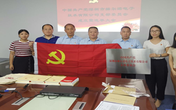 深圳市赫尔诺电子技术有限公司党支部召开成立暨选举大会